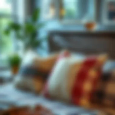 Crafting Your Own Country Style Pillow Covers DIY project showcasing homemade country style pillow covers