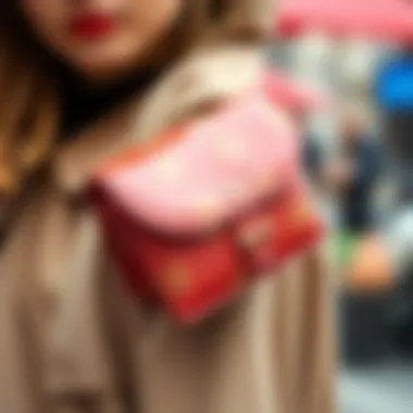 A stylishly designed accessory transformed with solid color contact paper.