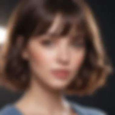 Tips and tricks for maintaining healthy bangs while styling