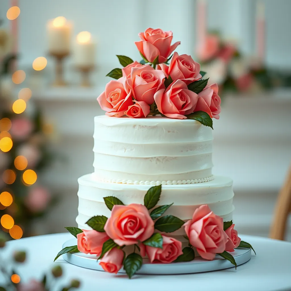 Exploring the Use of Artificial Flowers on Wedding Cakes